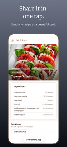 Stir & Store screenshot