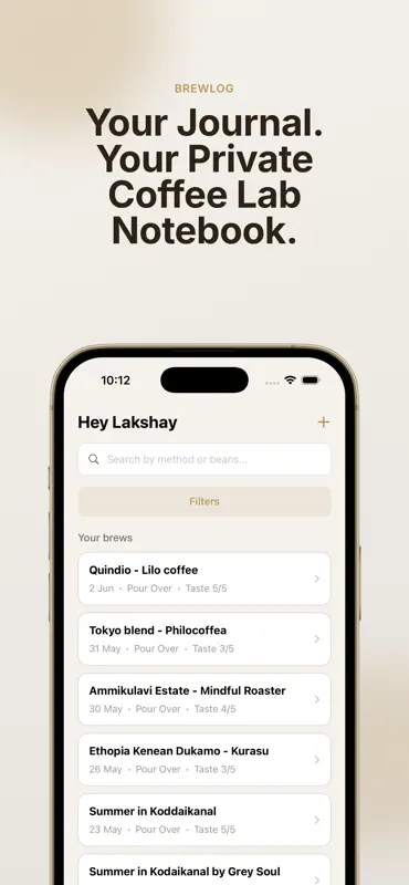 The BrewLog screenshot 1 of 10