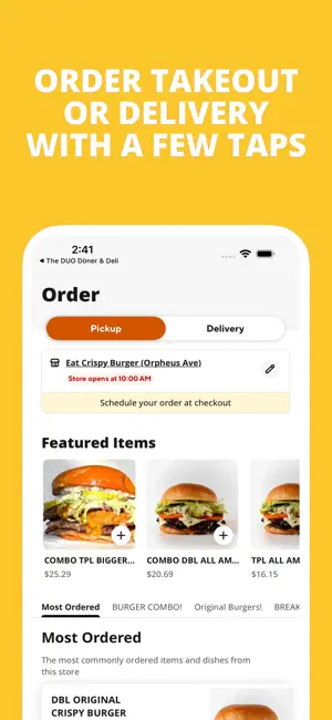 Crispy Burger screenshot 1