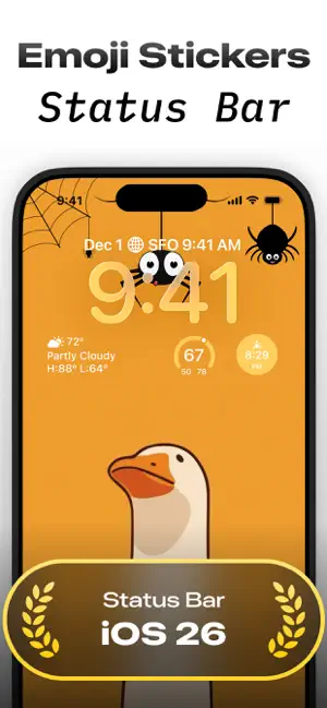 Emoji Battery Widget iPhone screenshot 1