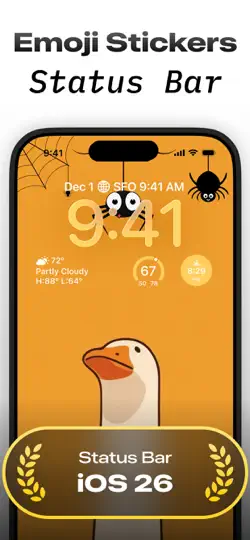 Screenshot von Emoji Battery Widget auf dem iPhone 1