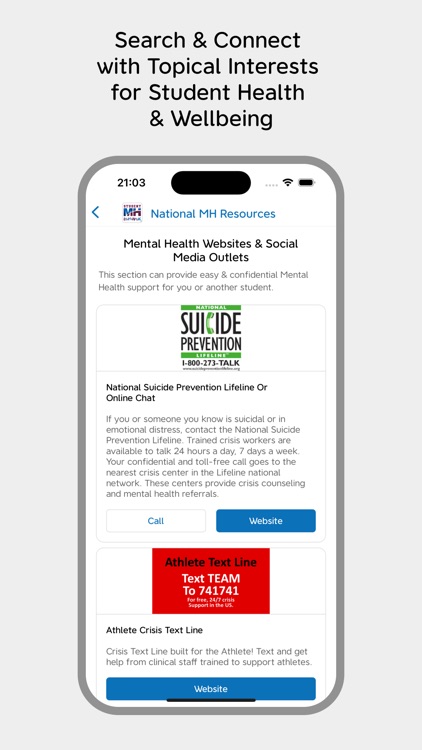 Student Mental Health Link screenshot-4