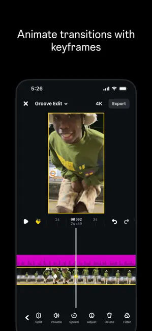 Edits: Video Editor iPhone screenshot 3