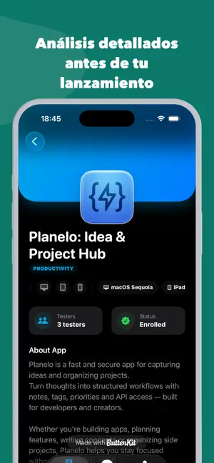 TesterBuddy: Busca Testers iPhone screenshot 3