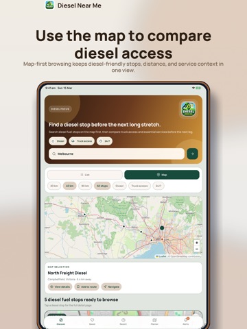 Diesel Near Me iPad screenshot