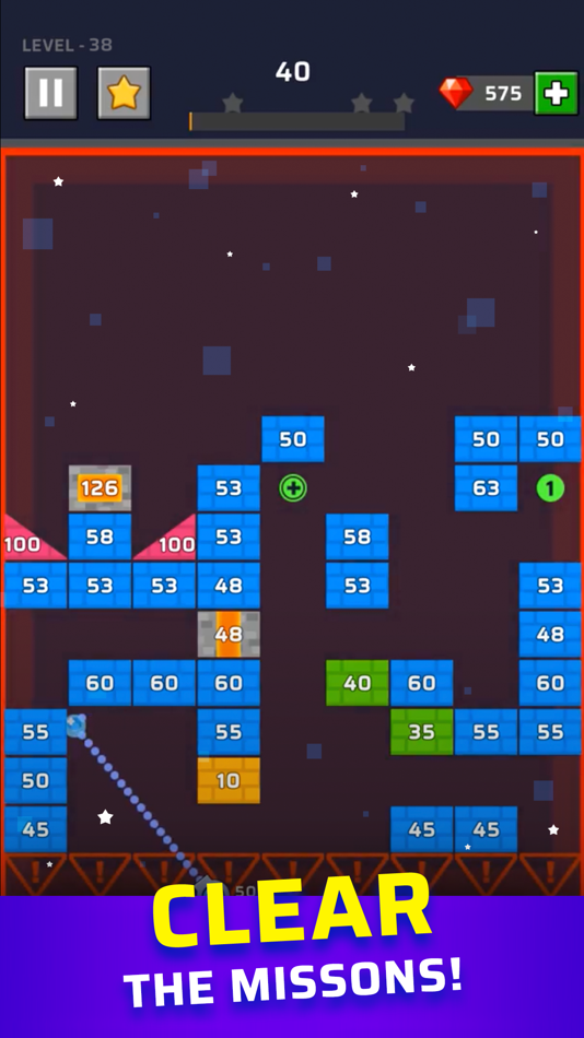 #6. Brick Out - Shoot the ball (iOS) Podle: Puzzle1Studio,inc.