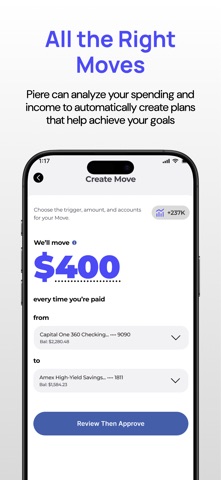 Piere: Budget, Save, Plan iPhone screenshot