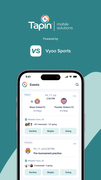 Tapin Sports Screenshot