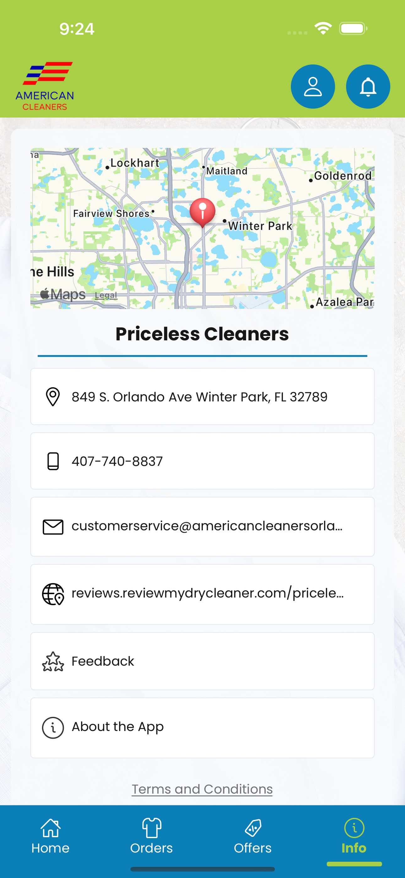 American Cleaners Orlando
