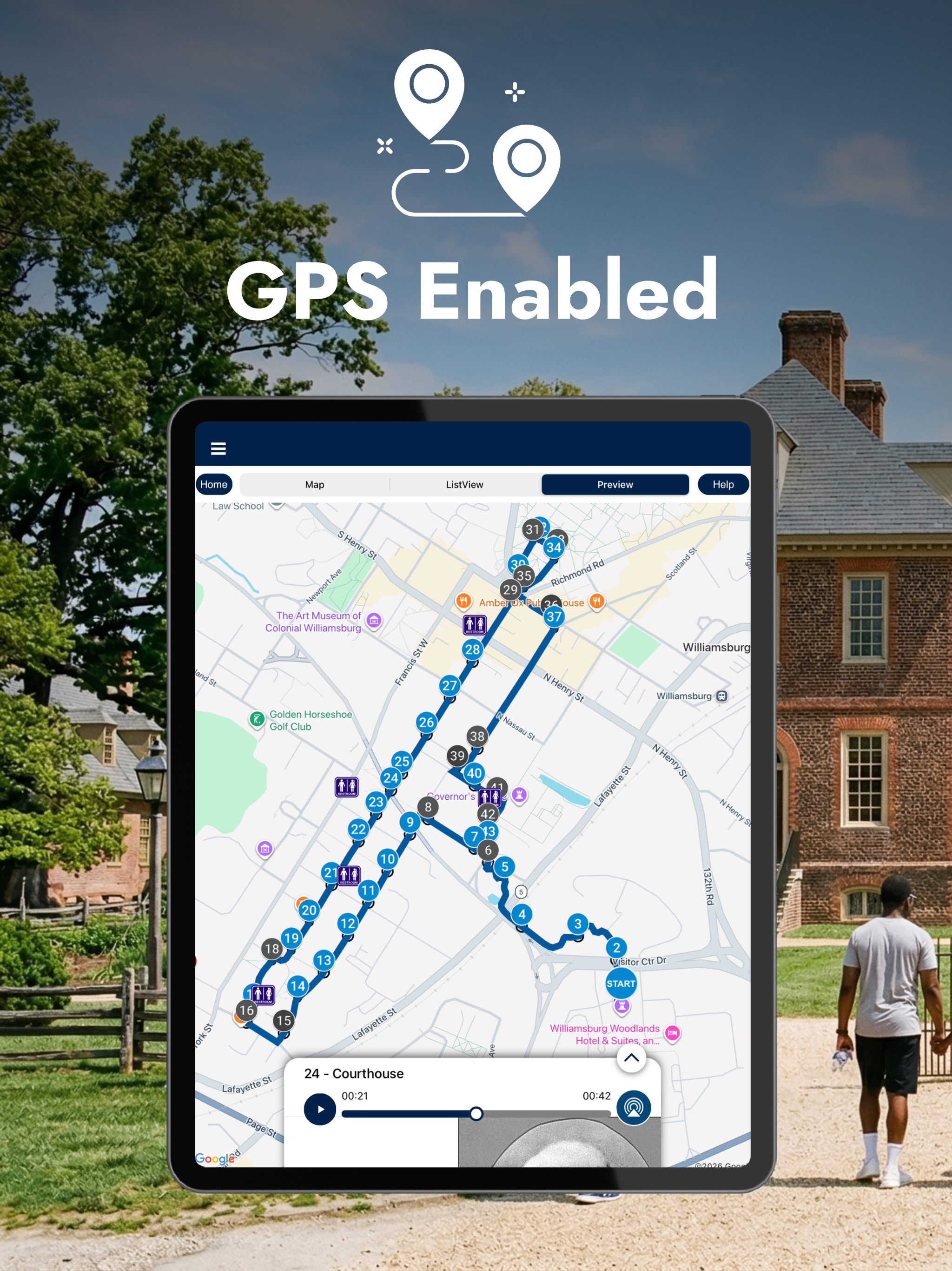 Colonial Williamsburg GPS Tour screenshot 9