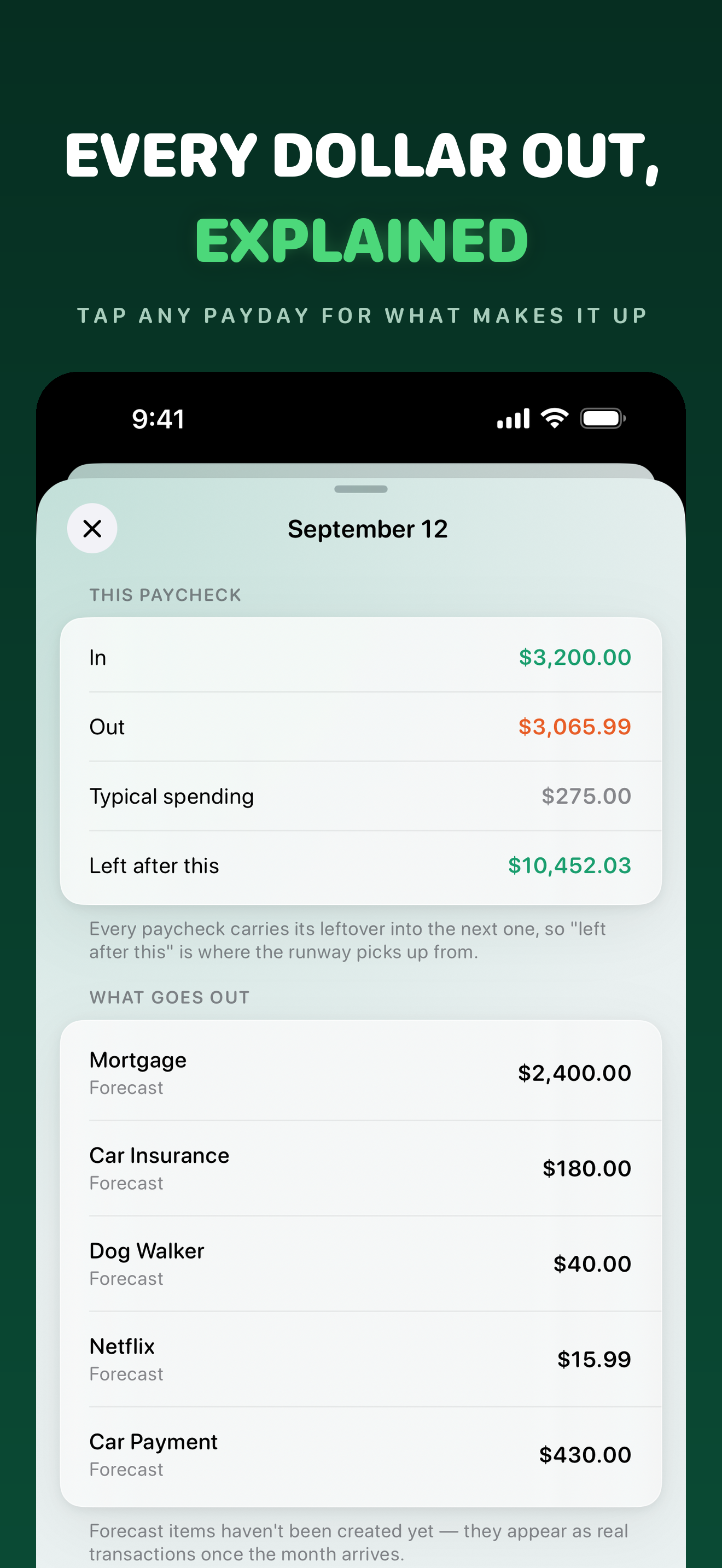 Pebble — Paycheck Budget screenshot 5