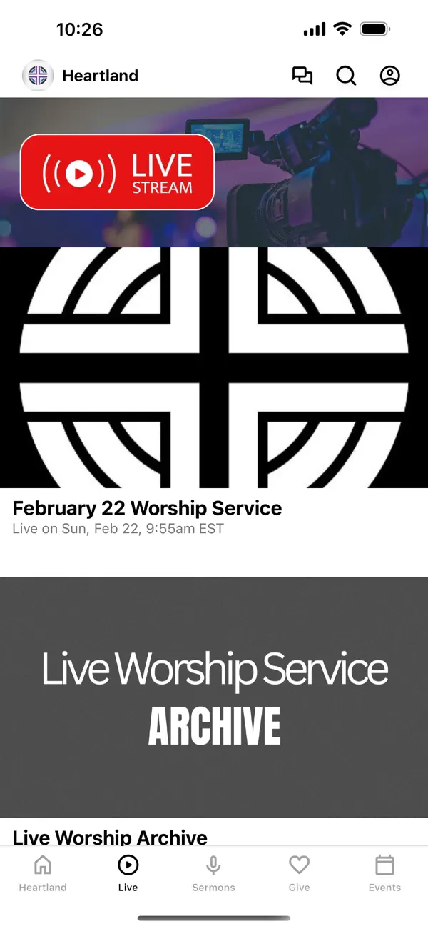 Screenshot #2 pour Heartland Church Fort Wayne