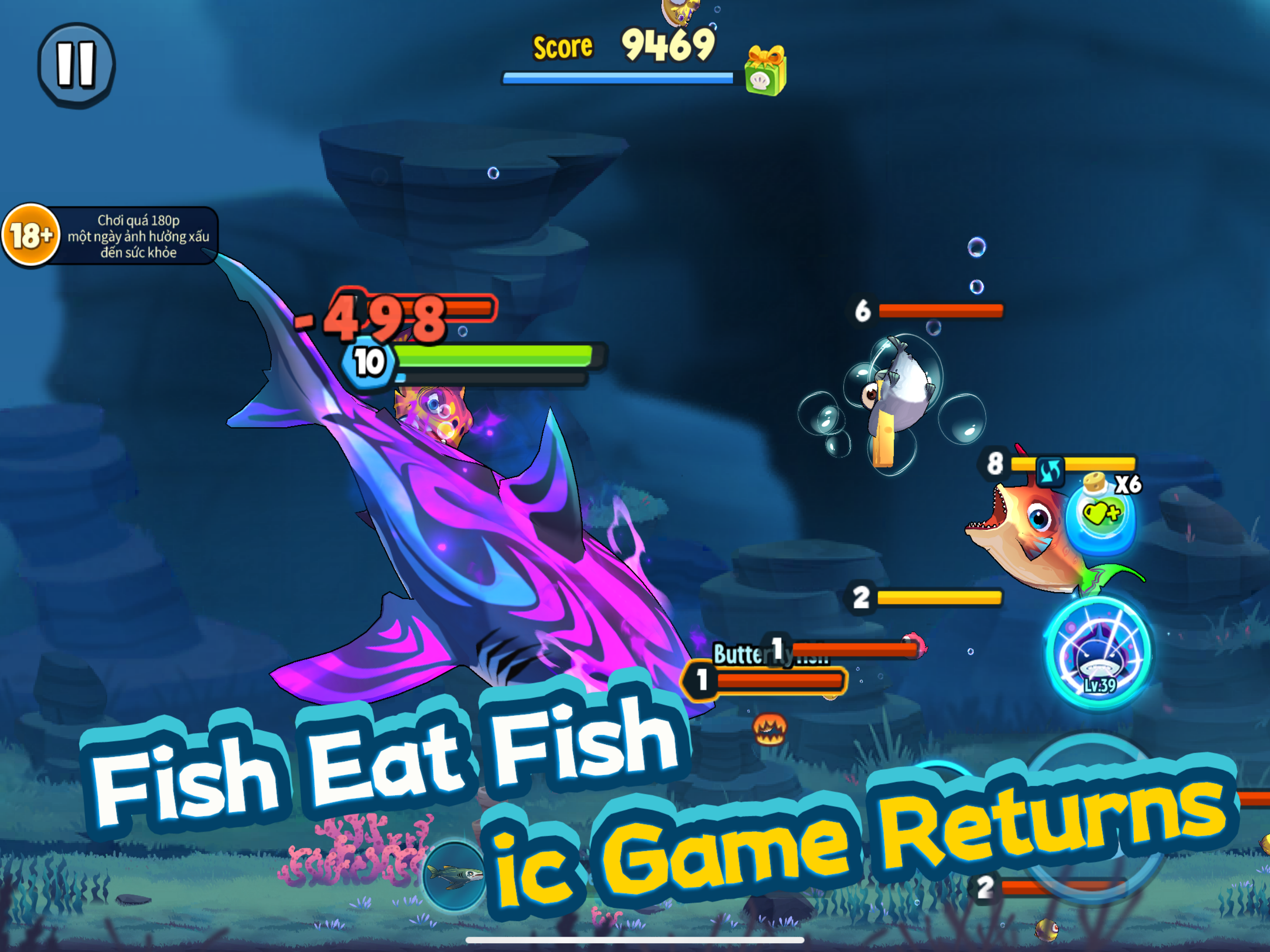 Fish Eat Fish:GO! screenshot 9