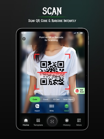 ScanMaster QR & Barcode iPad screenshot