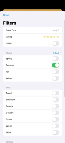 Gild Recipe Manager screenshot