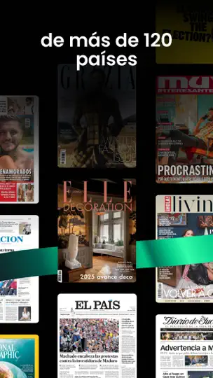 Captura de pantalla de PressReader: Noticias Y Prensa en iPhone 3