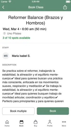 uno pilates screenshot 3
