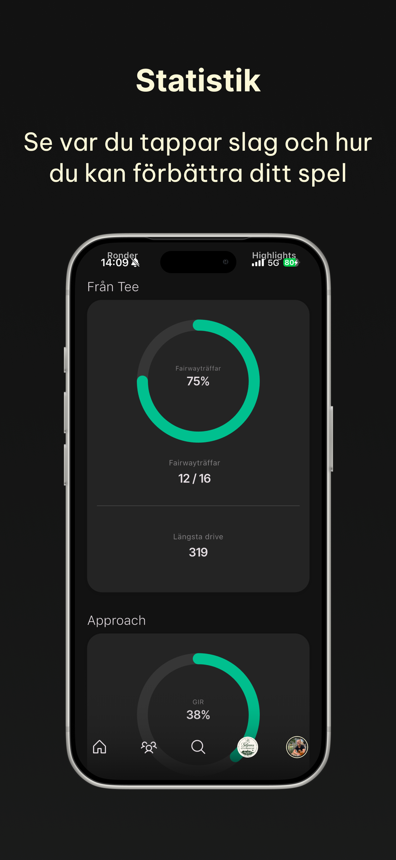Clutch Golf: Banguider & GPS screenshot 5
