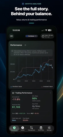Crypto Analyzer: UK Tax Screenshot 2 of 10