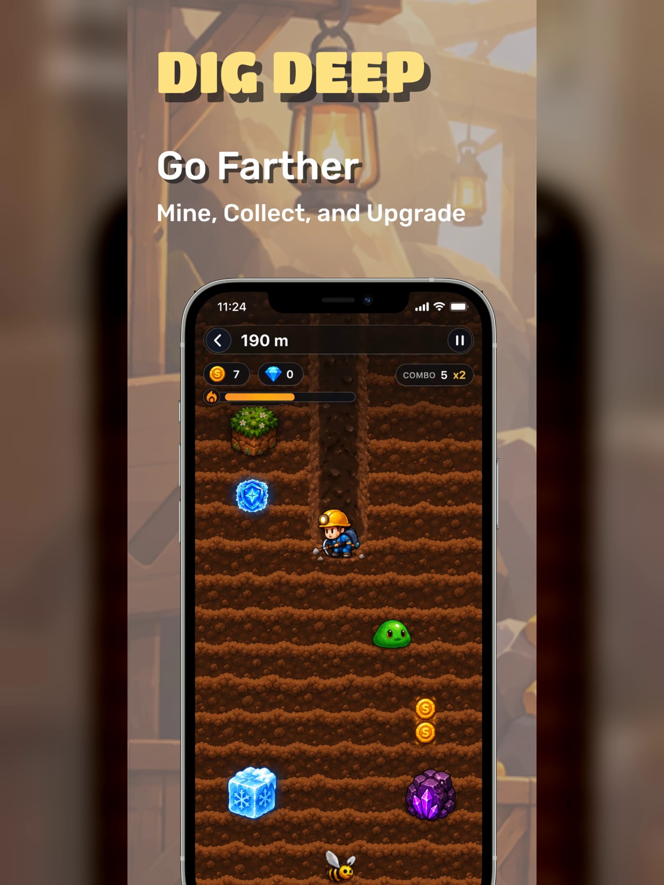 Screenshot 6 of Tap Miner Rush: Dig Deep