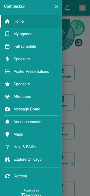 Compact26 Conference App screenshot 1