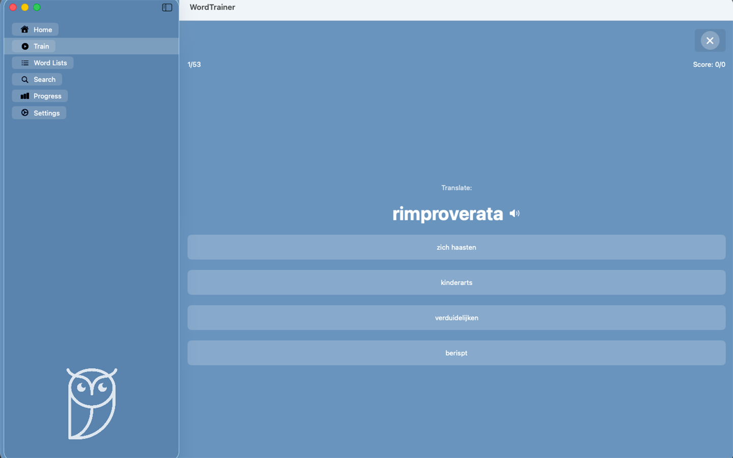 Wordtrainer screenshot 15
