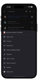 S3Drive: Cloud storage screenshot