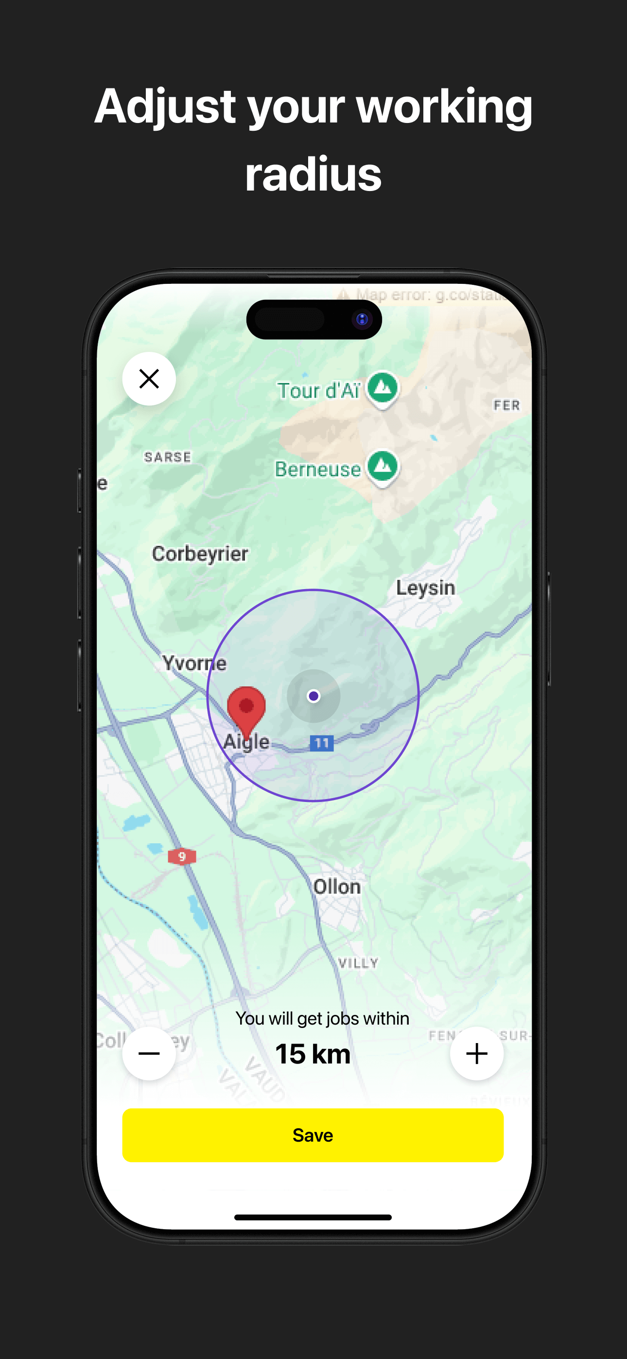 Zorro Driver app