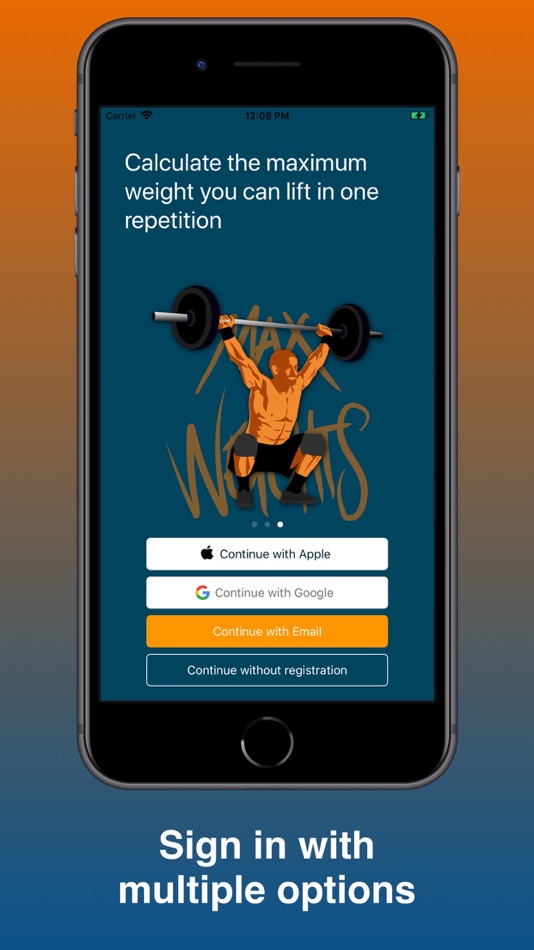 #1. Max Weights - Maximum Strength (iOS) 由: Juan de la Cruz Sanchez Agudo