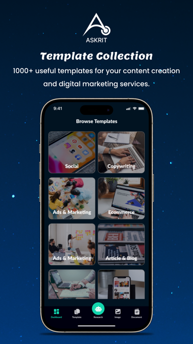 Kedvik AI - Research App Screenshot