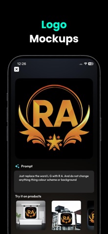 Gaming Logo Maker Esports Logo iPhone screenshot