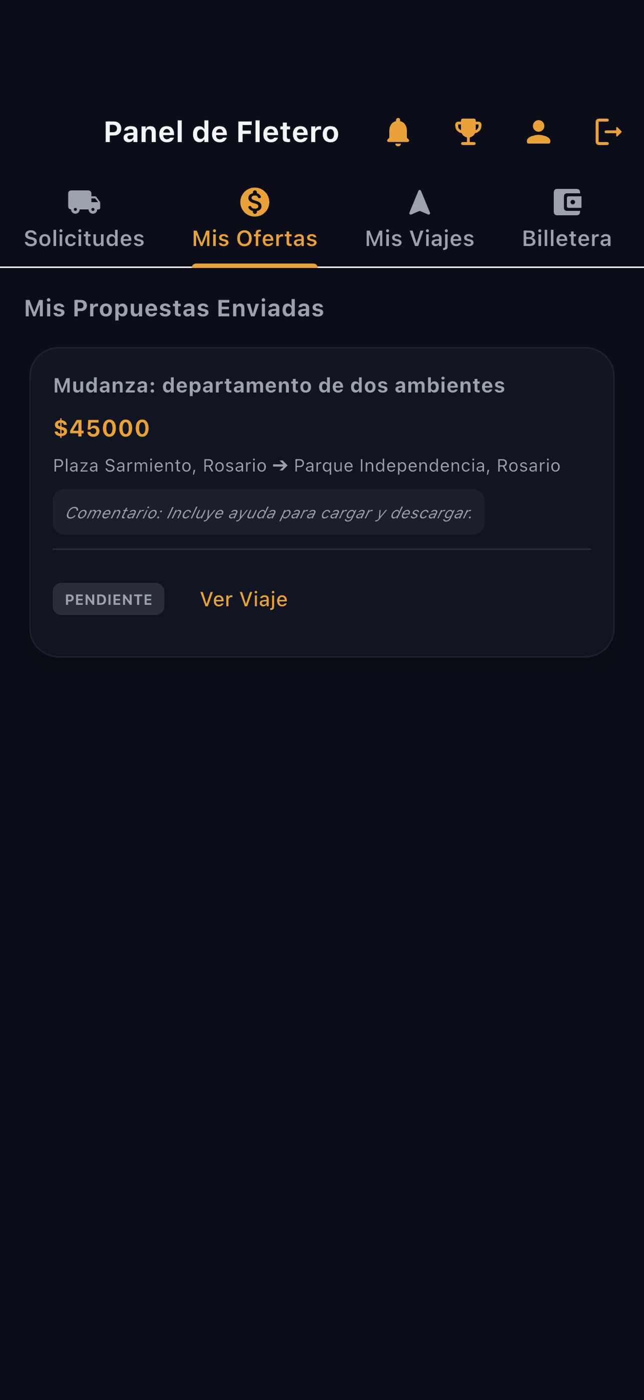 Screenshot 2 of Fleteen Fletero