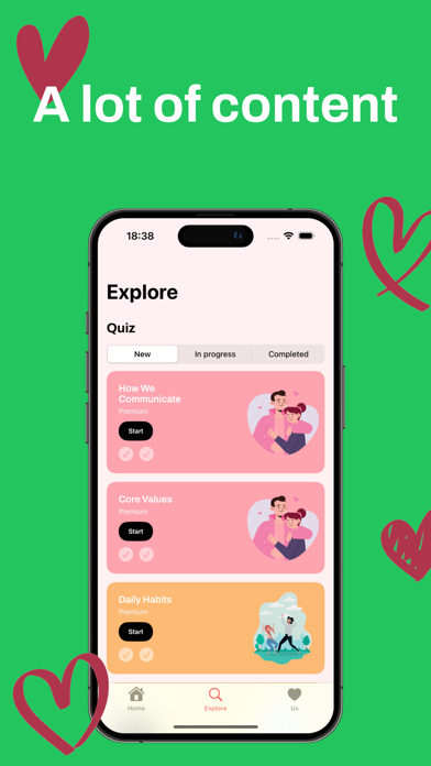 Relationship: couples games Screenshot
