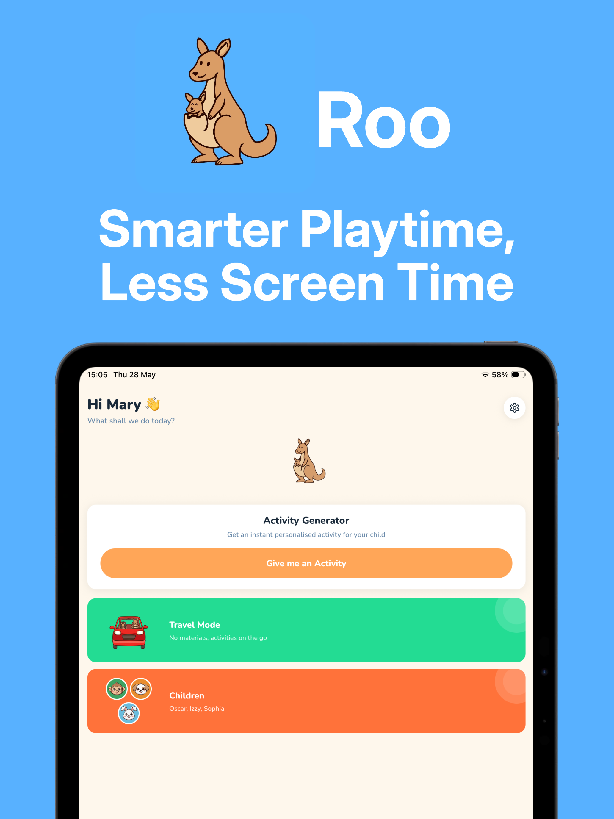 Roo - Montessori Kids Activity