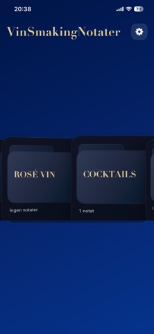 VinSmakNotat screenshot