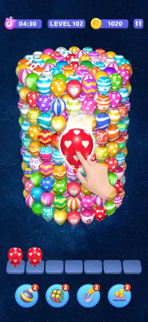 Triple Rotate-Balloon Match 3D screenshot 4