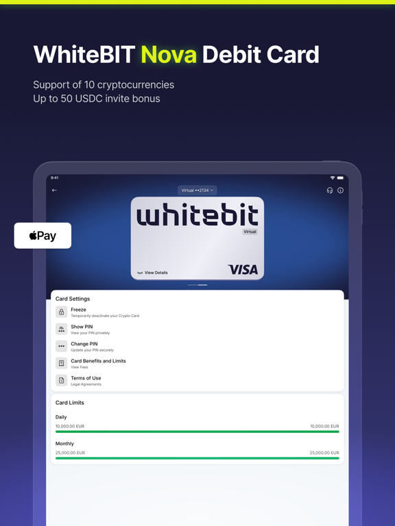 Screenshot #4 pour WhiteBIT: acheter des bitcoins