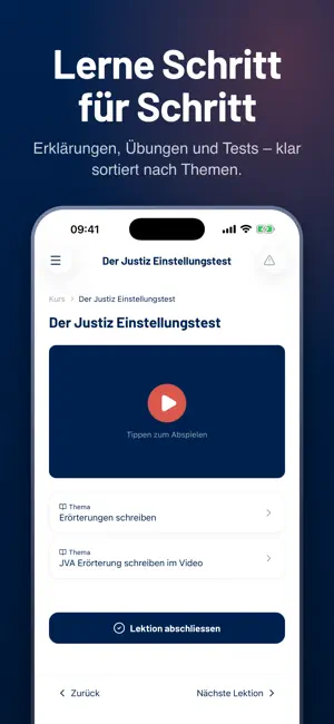 Justiz & JVA Einstellungstest screenshot 3