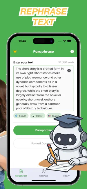 AI Humanizer: Paraphrase Pro screenshot 2