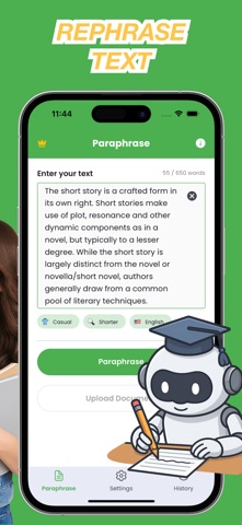 AI Humanizer: Paraphrase Pro Screenshot 2 of 4