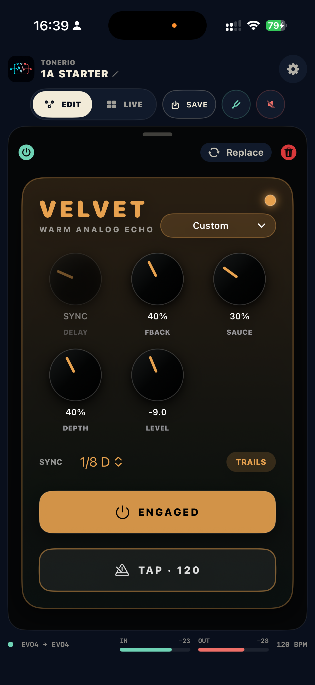 ToneRig: NAM Amp & Pedalboard screenshot 3
