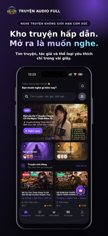 Truyện Audio Full iPhone screenshot 1