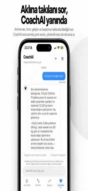Pump – AI Workout Tracker screenshot 3