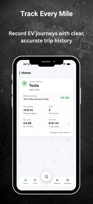 EV Mileage Tracker Screenshot 1 of 6