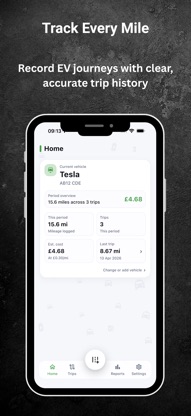 EV Mileage Tracker screenshot 1