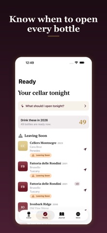CellarVault: Wine Cellar iPhone screenshot