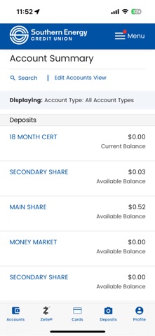 App screenshot