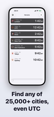 Horzono World Clock & Daylight Screenshot 4 of 7
