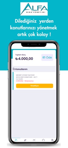 Alfa Bina Yönetimi screenshot