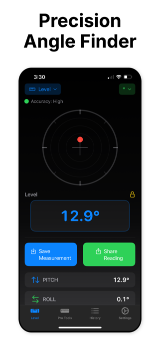 Angle Finder - Level Tool Screenshot 1 of 9